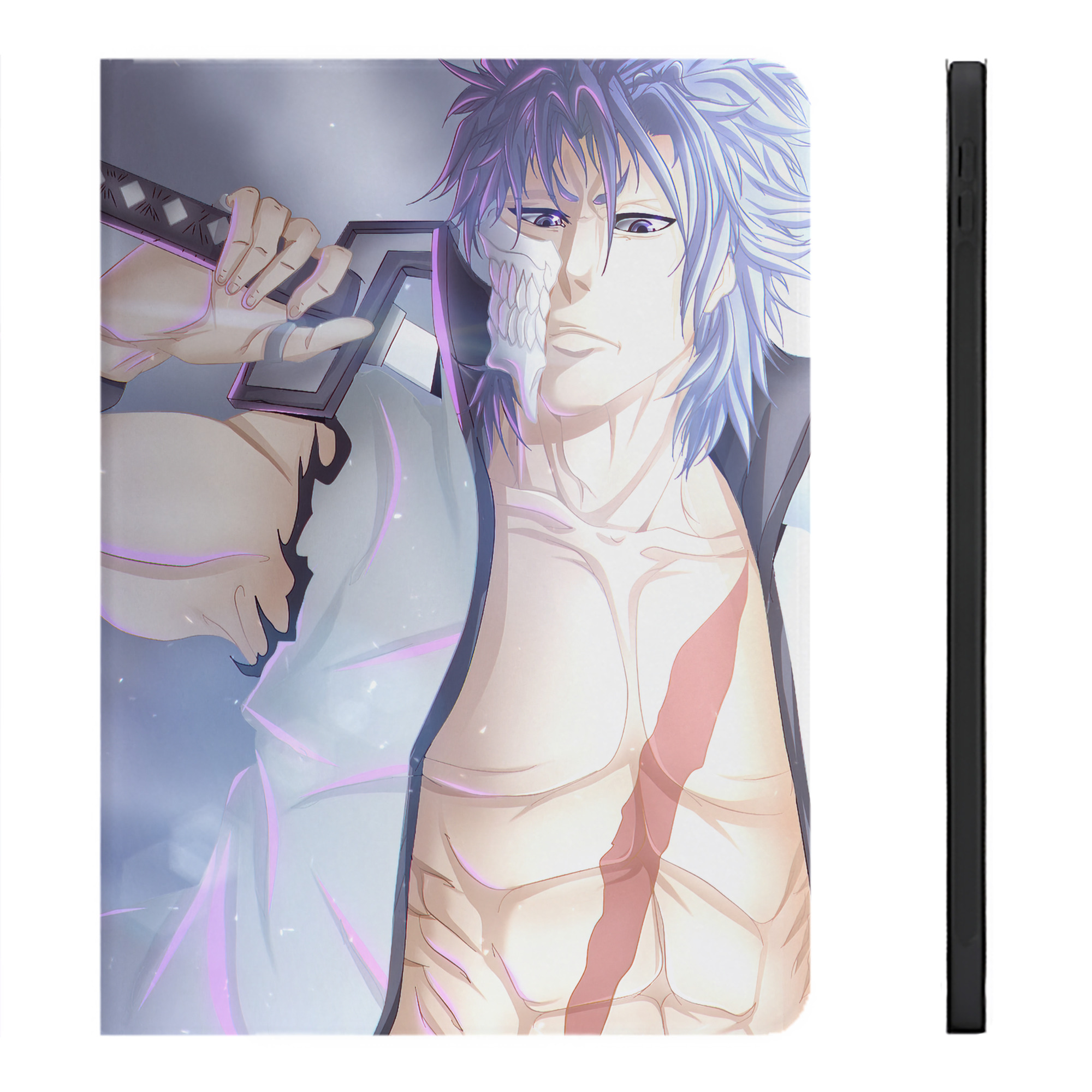 （画像用） ブリーチ BLEACH IPadケース ペンホルダー付き ブックスタイルデザイン